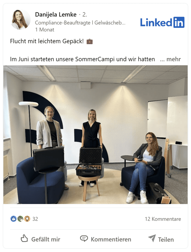 LinkedIn Kundenstimme